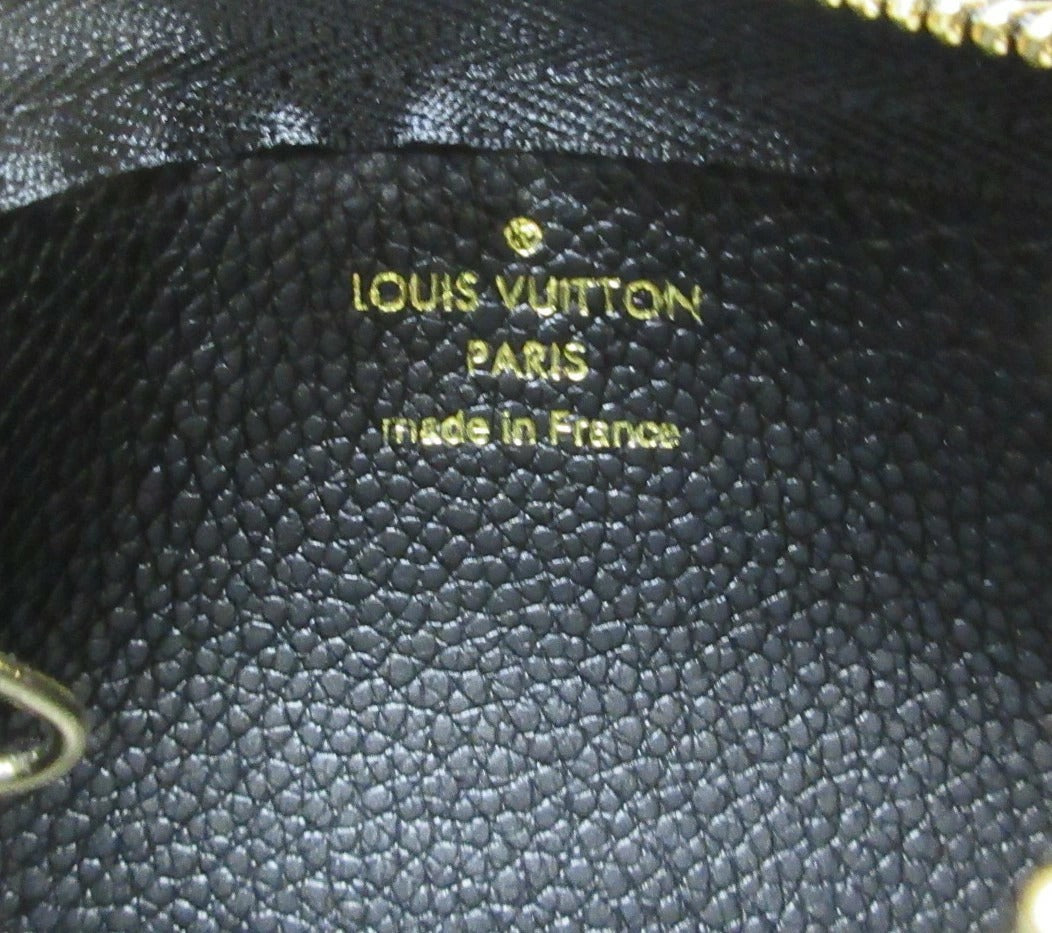 Louis Vuitton Empreinte Pochette Cle M80879 Key Case/Coin Case