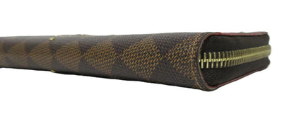 Louis Vuitton Damier Ebene Studded Zippy Wallet N60122