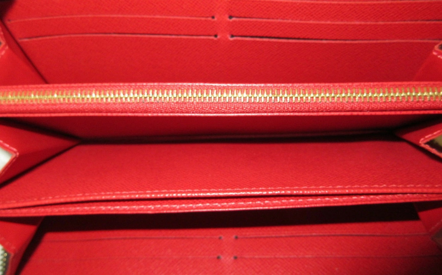 Louis Vuitton Damier Ebene Studded Zippy Wallet N60122