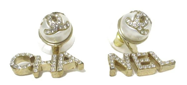 Chanel Coco Mark Logo Earrings