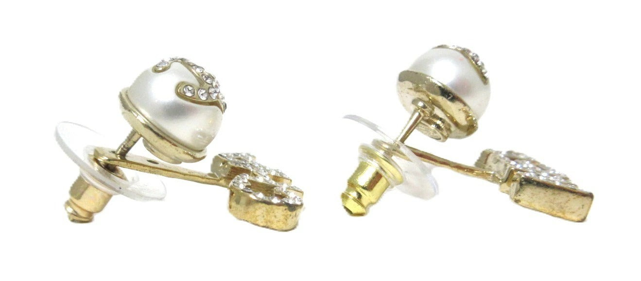 Chanel Coco Mark Logo Earrings