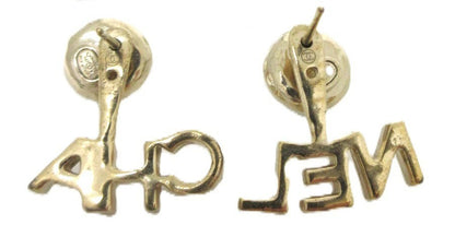 Chanel Coco Mark Logo Earrings