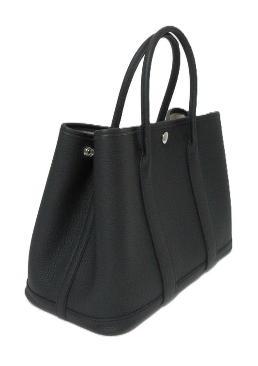 Hèrmes Garden Party TPM Negonda Black Tote Bag with K (2025)