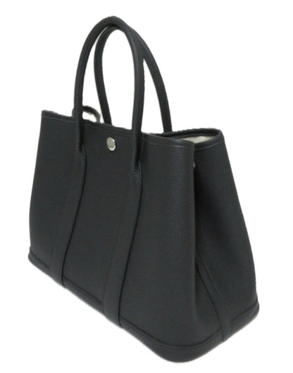 Hèrmes Garden Party TPM Negonda Black Tote Bag with K (2025)