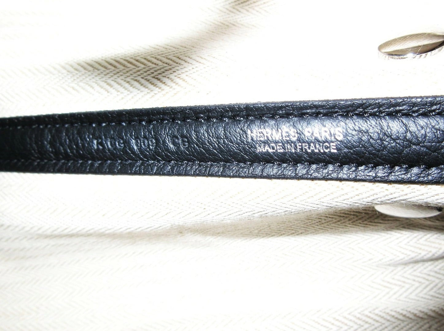 Hèrmes Garden Party TPM Negonda Black Tote Bag with K (2025)