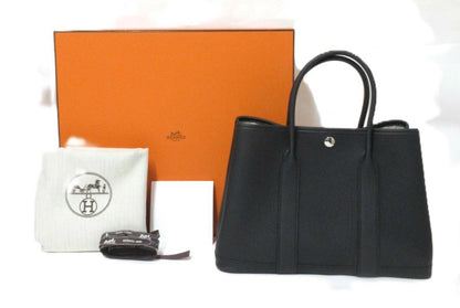 Hèrmes Garden Party TPM Negonda Black Tote Bag with K (2025)