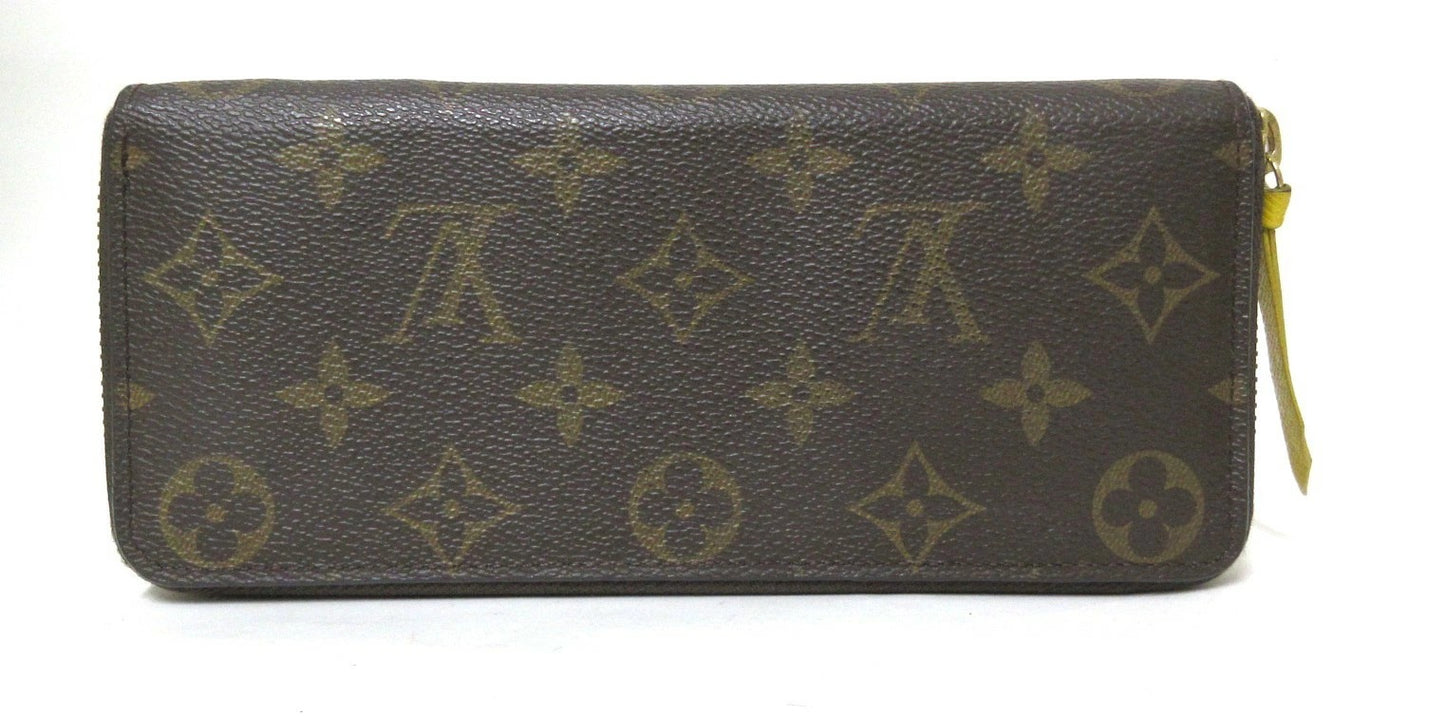 Louis Vuitton Monogram Portefeuille Clemence M60744 Mimosa