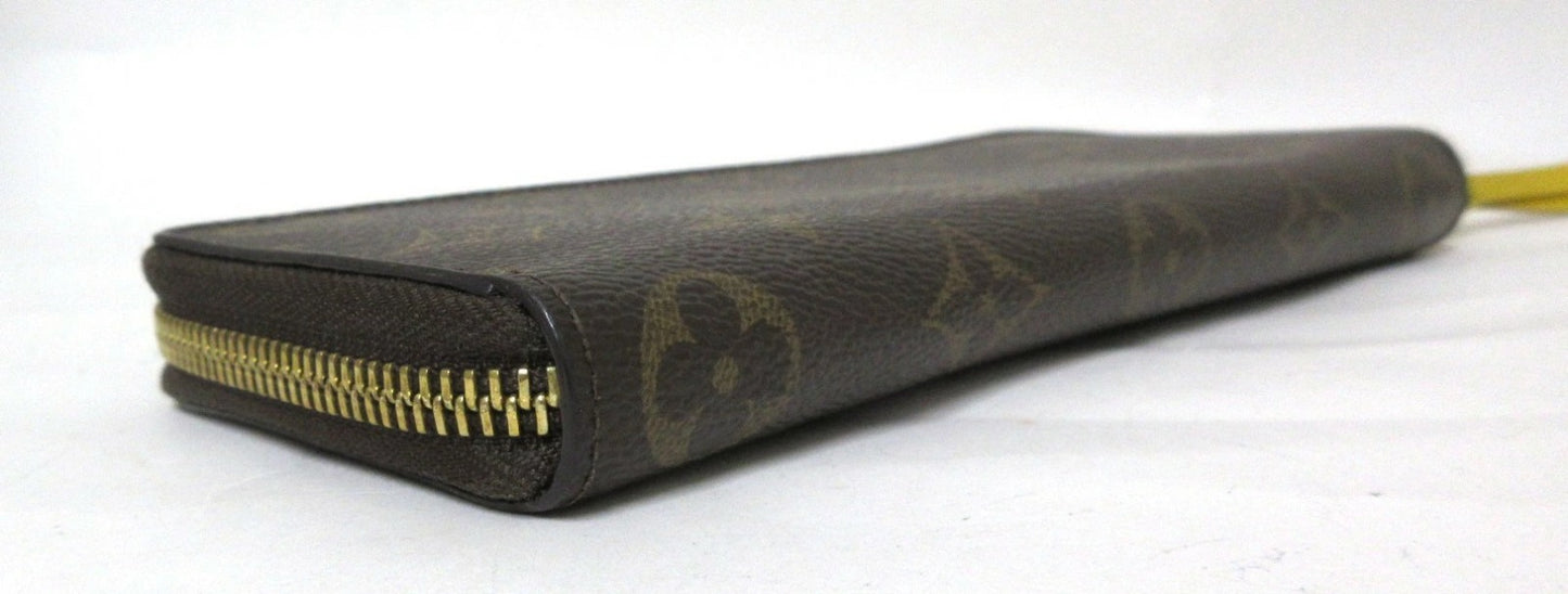 Louis Vuitton Monogram Portefeuille Clemence M60744 Mimosa