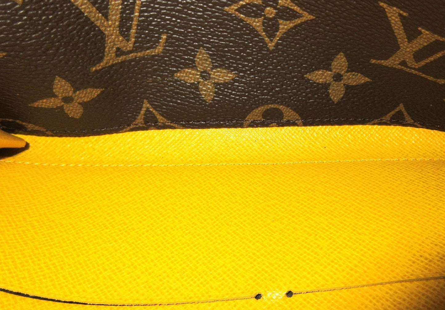 Louis Vuitton Monogram Portefeuille Clemence M60744 Mimosa