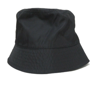 Prada Triangle Logo Hat IHC137 Black Hat