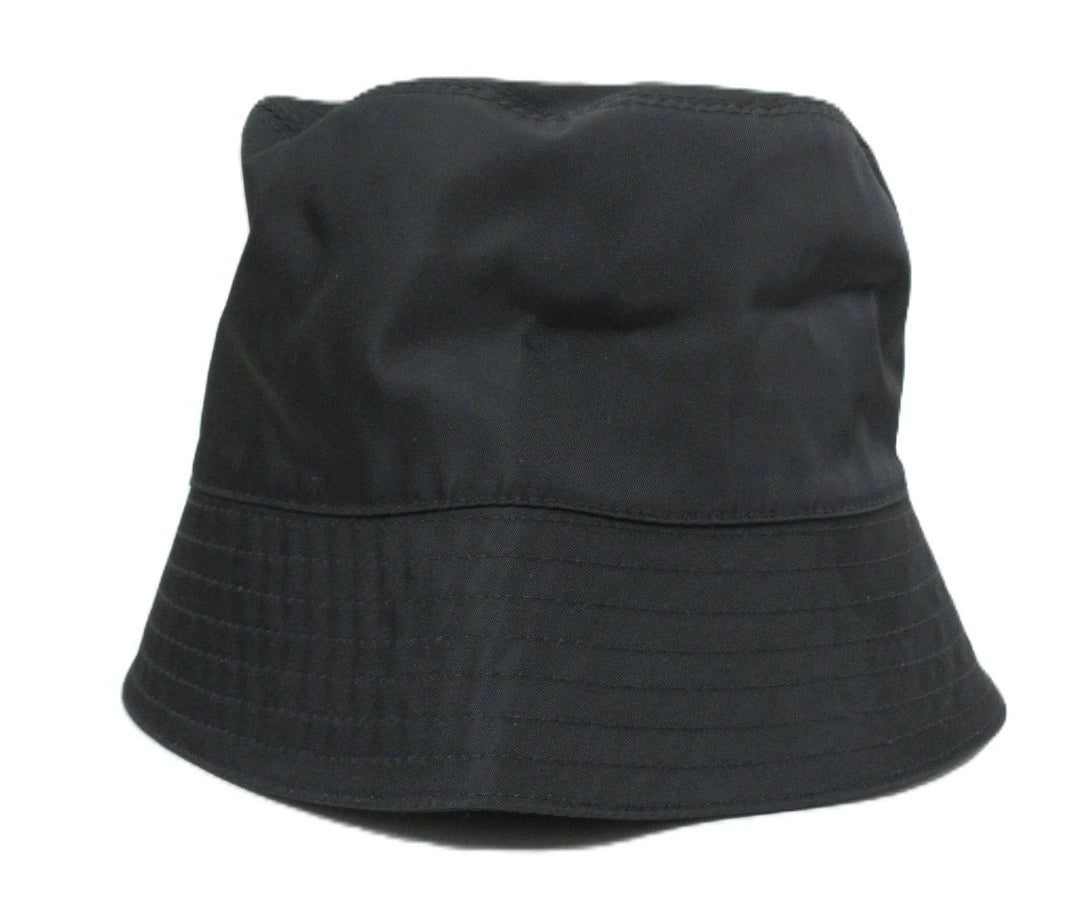 Prada Triangle Logo Hat IHC137 Black Hat
