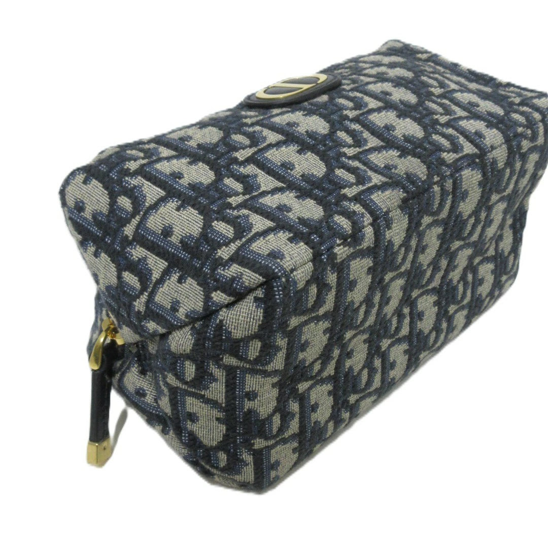 Christian Dior Oblique 30 Montaigne Canvas Pouch