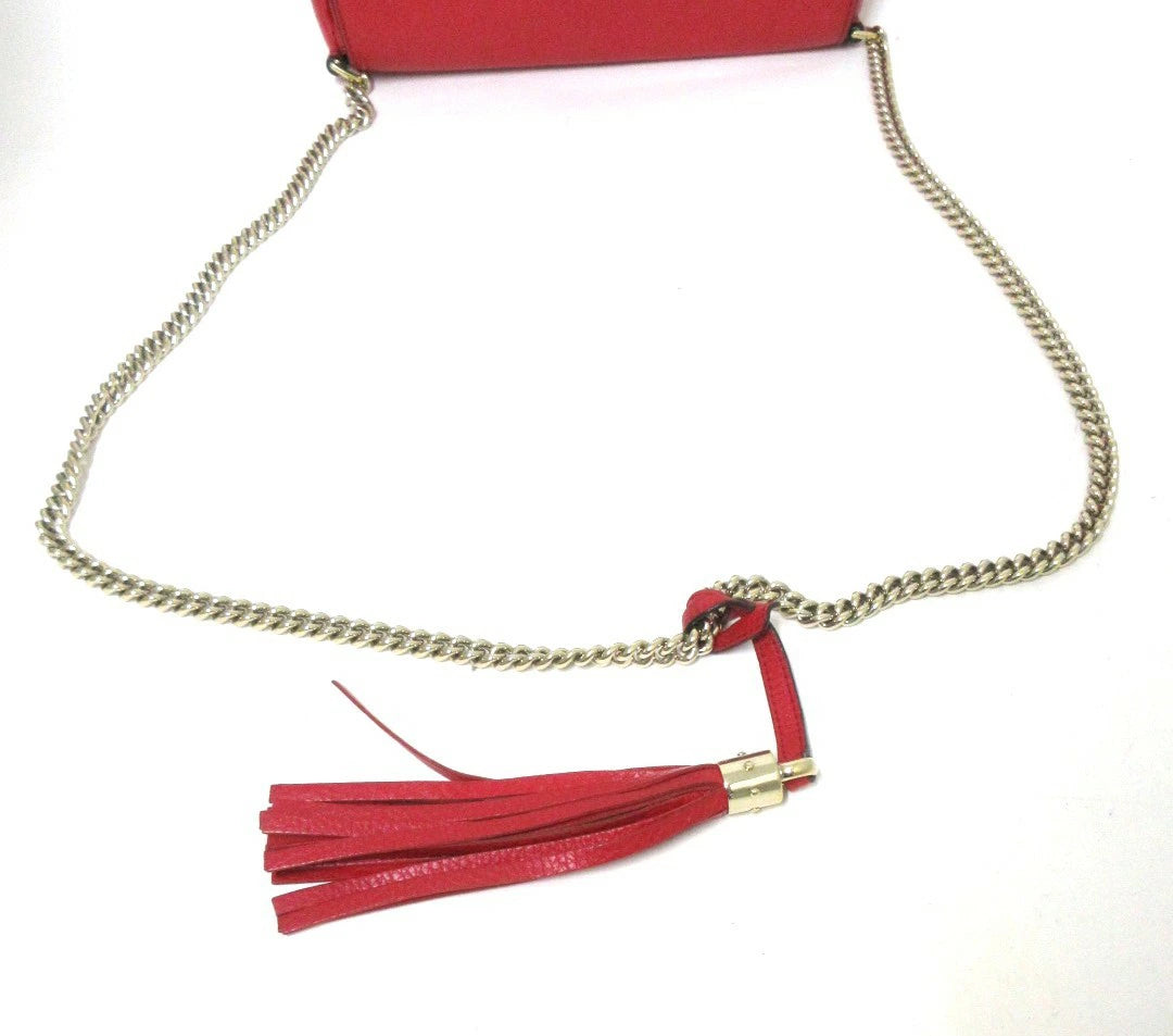 Gucci Soho Leather Chain Shoulder Bag 336752