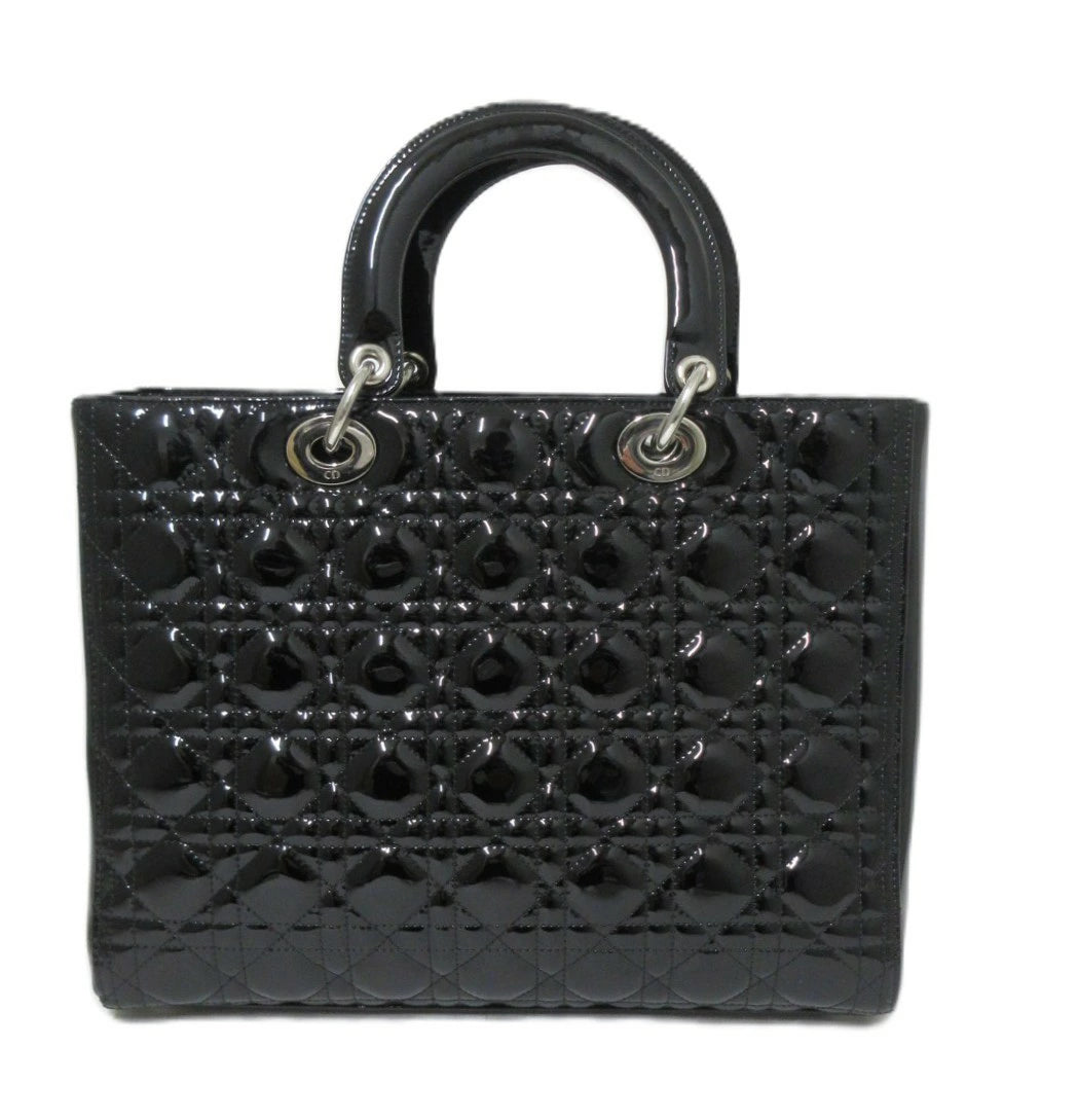 Christian Dior Lady Dior 2-Way Handbag