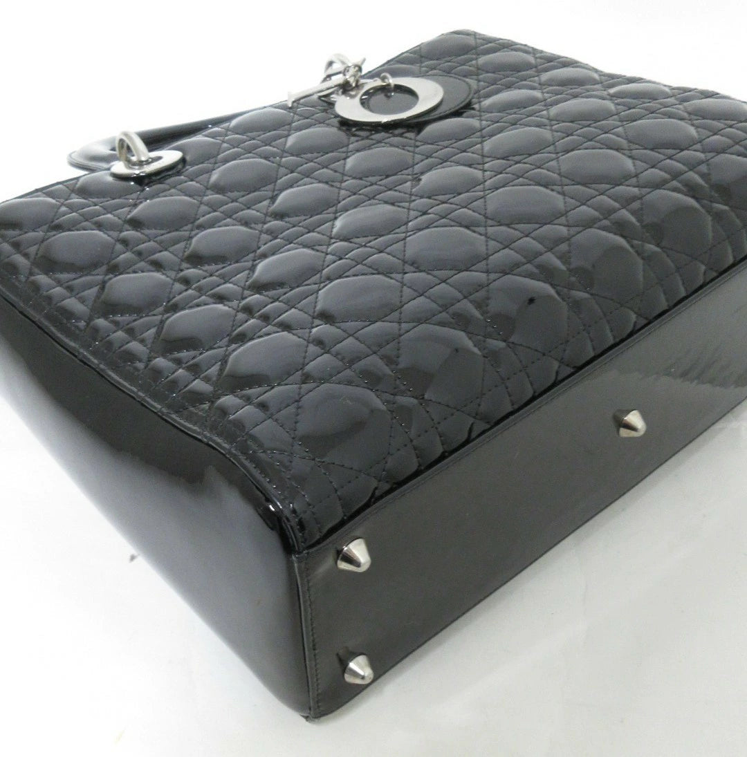 Christian Dior Lady Dior 2-Way Handbag