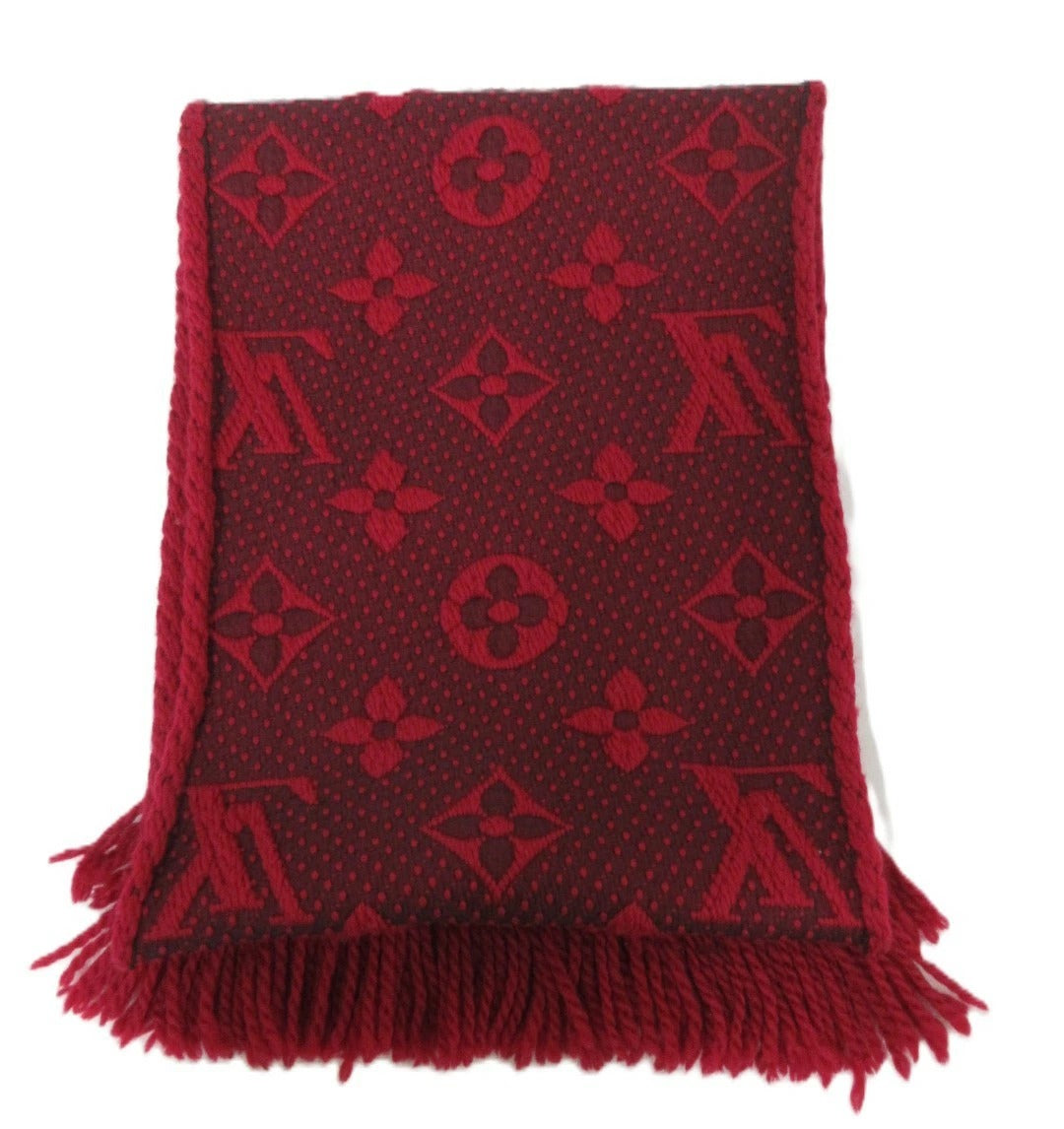 Louis Vuitton Echarpe Logomania Scarf 413287 Wool/Silk