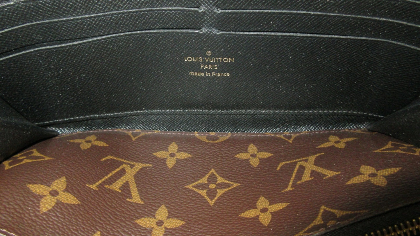 Louis Vuitton Monogram Zippy Wallet Retiro M61855