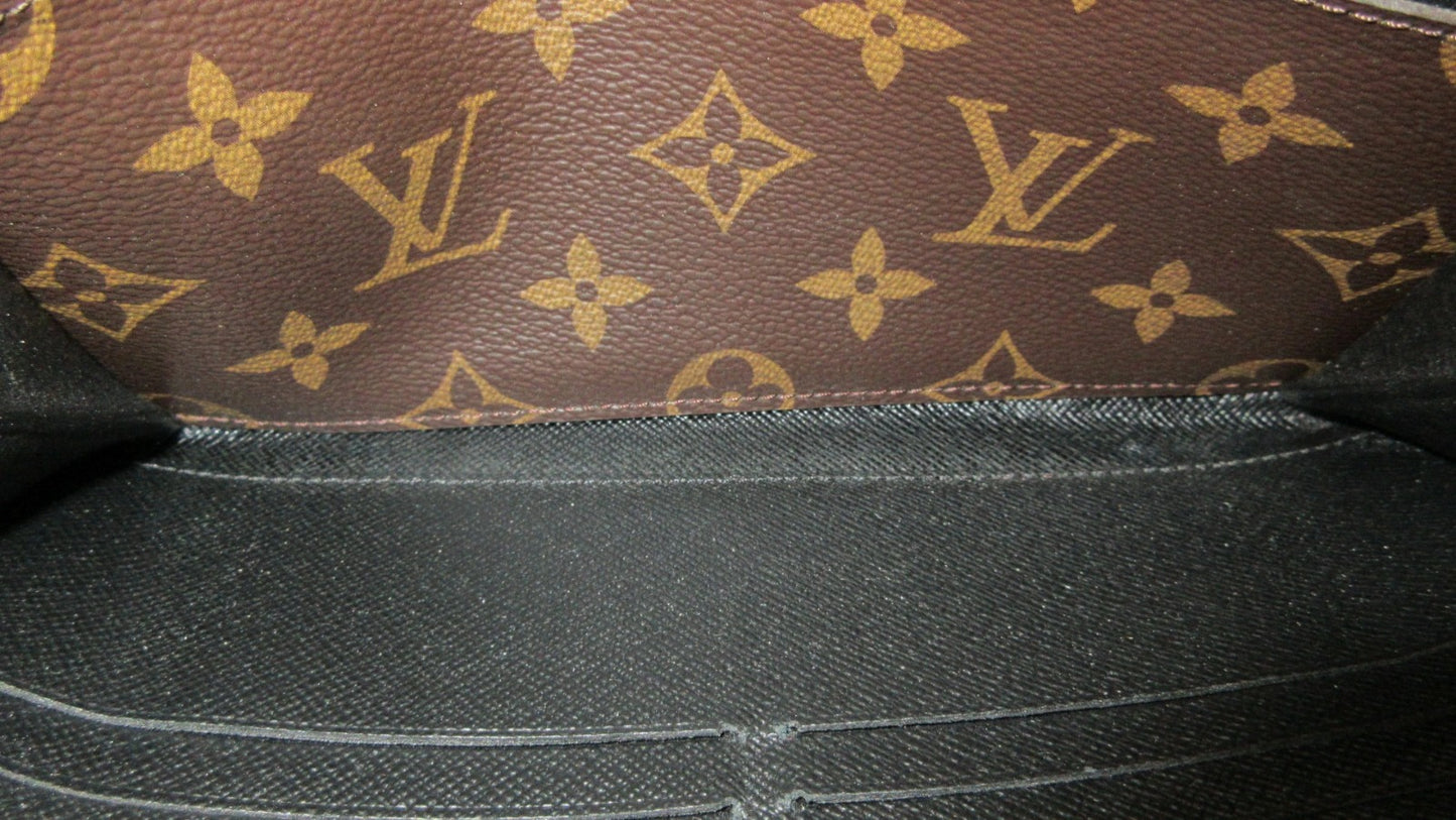 Louis Vuitton Monogram Zippy Wallet Retiro M61855