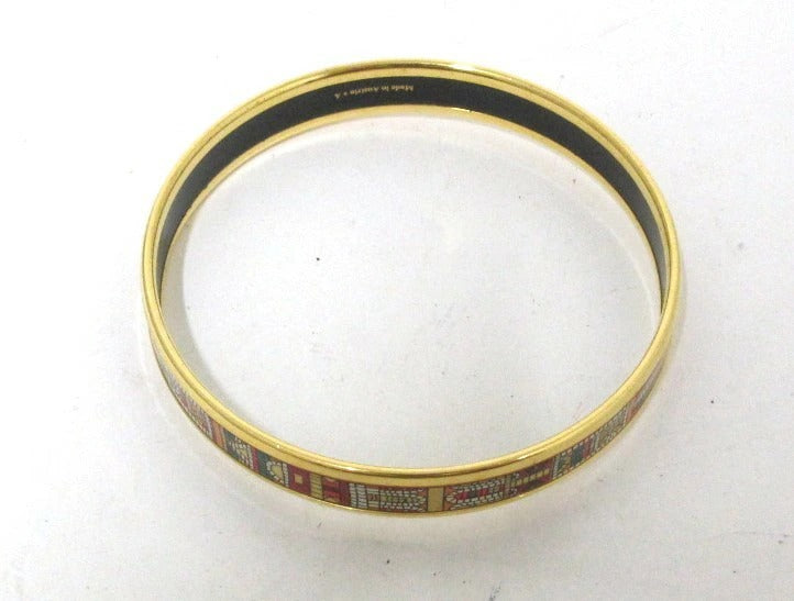 Hermès Emaille Bangle PM Bracelet