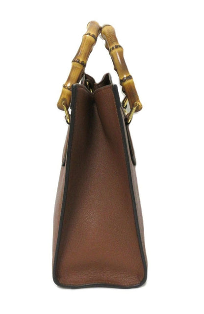 Gucci Bamboo Diana Leather 2-Way Handbag 600195