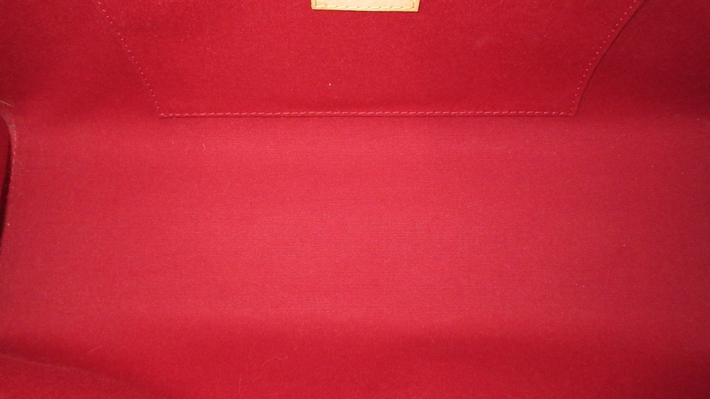 Louis Vuitton Vernis Roxbury Drive M91987 Tote Bag/Shoulder Bag, Red
