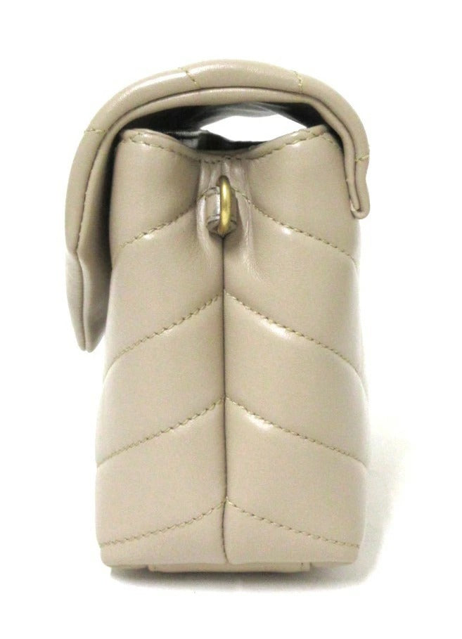 Yves Saint Laurent Paris Loulou Leather Shoulder Bag 678401