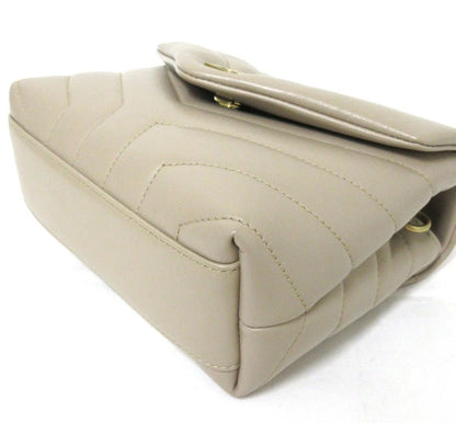 Yves Saint Laurent Paris Loulou Leather Shoulder Bag 678401