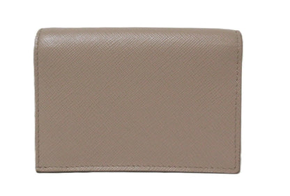 Prada Saffiano Embossed Leather Compact Wallet 1MV021