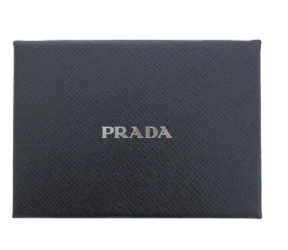 Prada Saffiano Embossed Leather Compact Wallet 1MV021