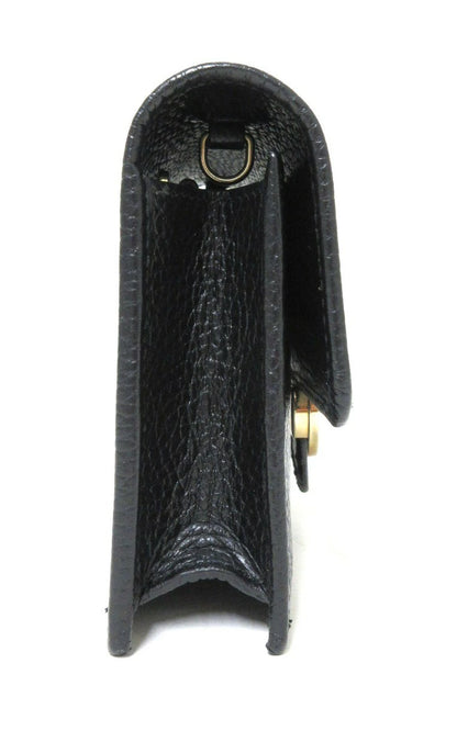 Gucci Interlocking G Leather Chain Wallet 615523