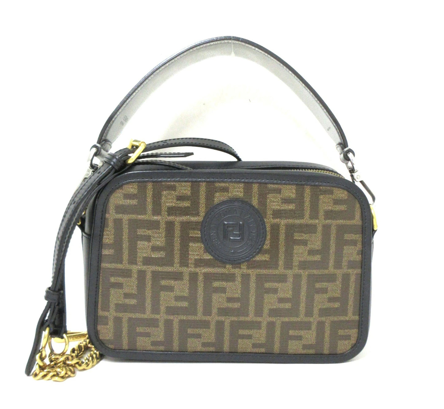 Fendi Zucca Cam 2-Way Shoulder Bag 8BT287