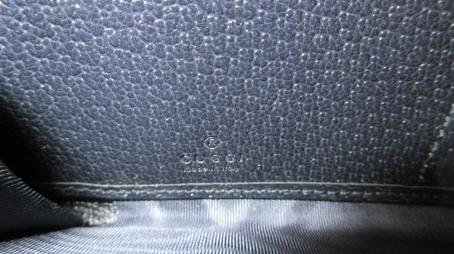 Gucci GG Supreme Round Zip Wallet 523154 long