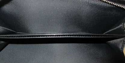 Christian Dior Cannage Leather Chain Wallet with Logo Charm