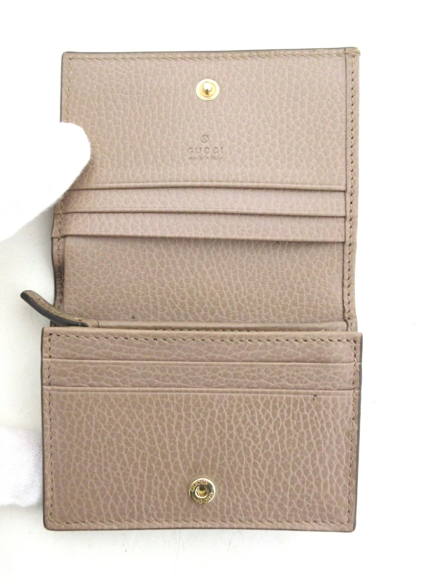 Gucci Double G Compact Wallet 658610