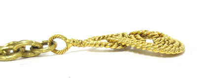 Chanel Vintage Coco Mark Necklace, Gold