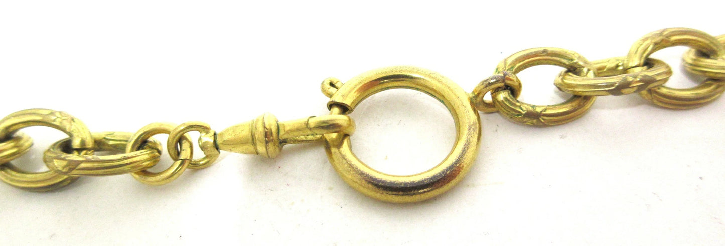 Chanel Vintage Coco Mark Necklace, Gold