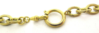 Chanel Vintage Coco Mark Necklace, Gold