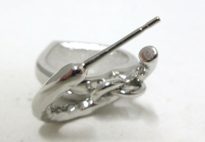 Chanel Coco Mark Heart Earrings with Rhinestones B23B