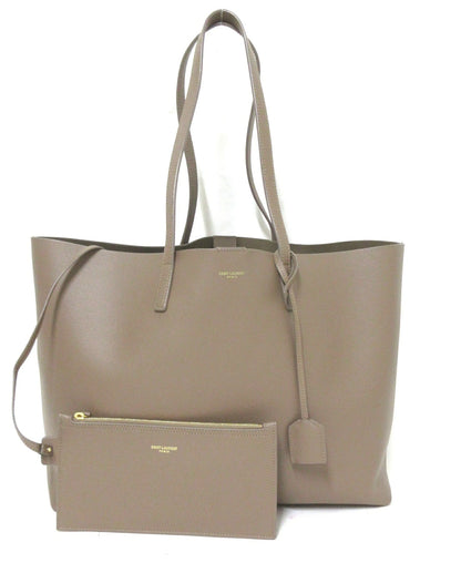Yves Saint Laurent Paris Sac Shopping Leather Tote Bag 394195