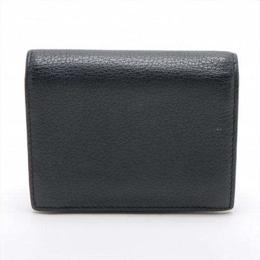 Prada Vitello Grain Leather Compact Wallet